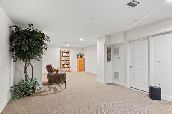 Home Office, Interior, Recessed Lighting