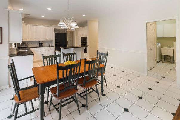 Dining room, Interior, Kitchen, Pendant Lights, Recessed Lighting