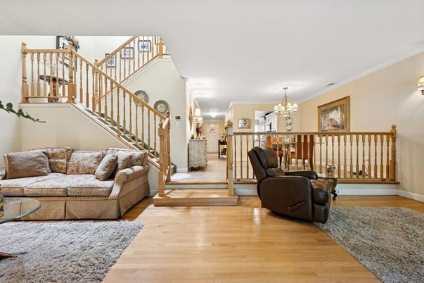 Chandelier, Interior, Wood Texture Flooring