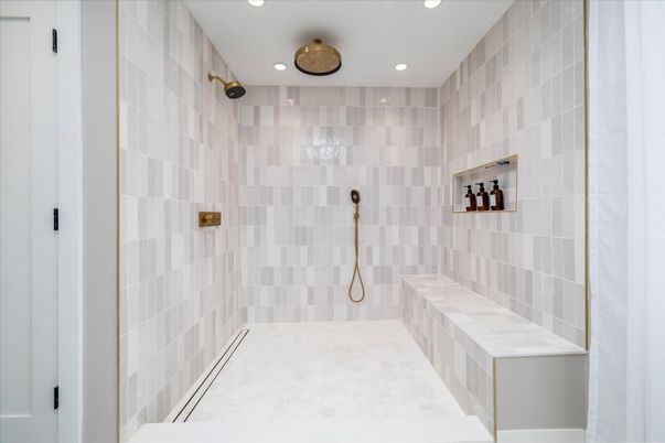 Bathroom, Interior, Recessed Lighting