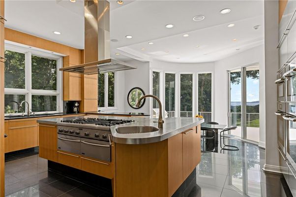 Interior, Kitchen, Recessed Lighting, Stainless Steel Appliances