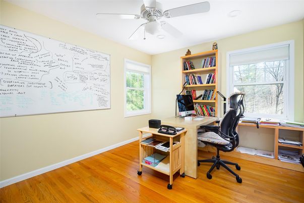 Home Office, Interior, Wood Texture Flooring