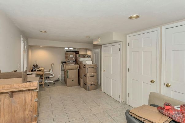 Home Office, Interior, Recessed Lighting