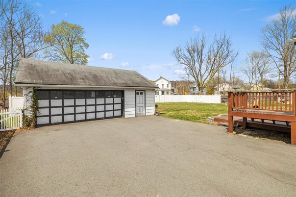Backyard, Detached Garage, Exterior