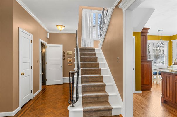 Chandelier, Interior, Wood Texture Flooring