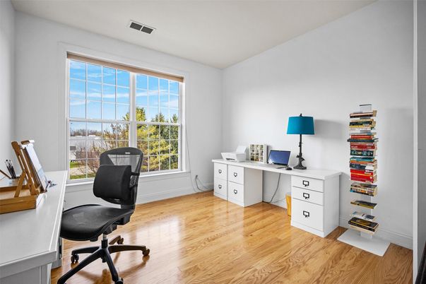 Home Office, Interior, Wood Texture Flooring