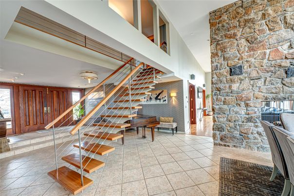 Interior, Piano, Stone Walls