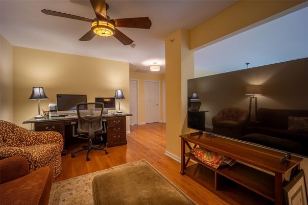 Home Office, Interior, Wood Texture Flooring