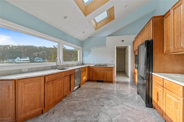 Interior, Kitchen, Recessed Lighting, Stainless Steel Appliances