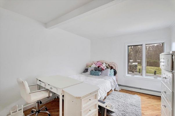Bedroom, Home Office, Interior, Wood Texture Flooring