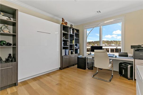 Home Office, Interior, Wood Texture Flooring