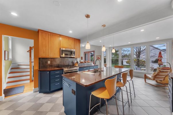 Interior, Kitchen, Pendant Lights, Recessed Lighting