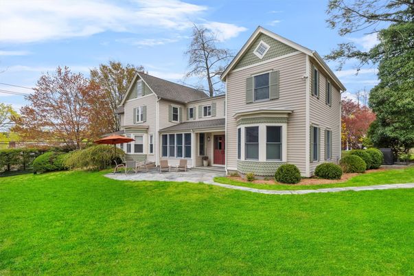 Backyard, Exterior, Facade, Queen Anne Victorian