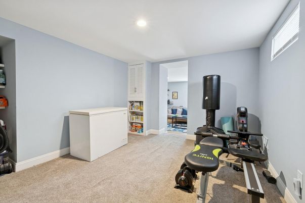 Fitness Equipment, Interior, Recessed Lighting