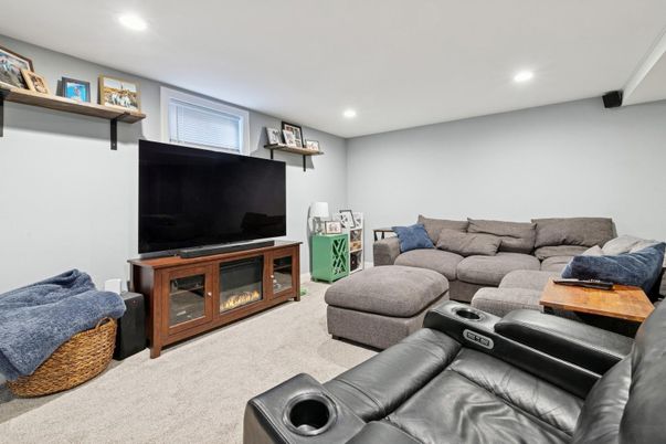Home Theatre Room, Interior, Living room, Recessed Lighting