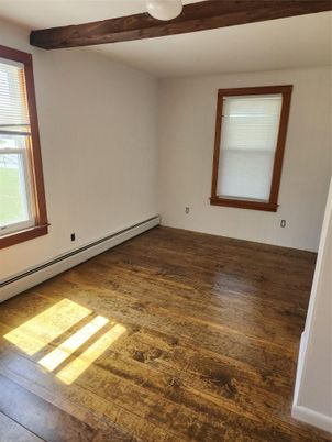 Empty room, Interior, Wooden Beams, Wood Texture Flooring