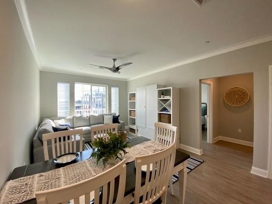Dining room, Interior, Living room, Wood Texture Flooring