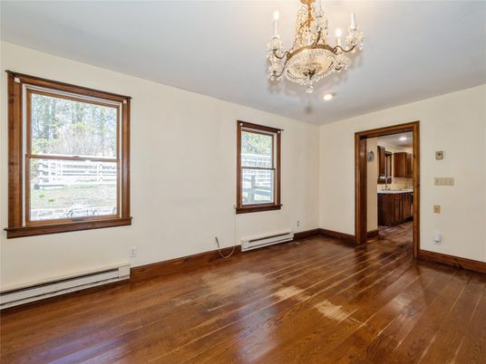 Chandelier, Empty room, Interior, Wood Texture Flooring
