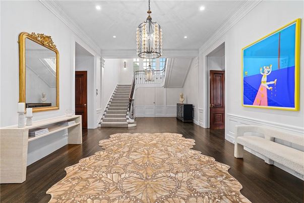 Interior, Pendant Lights, Recessed Lighting, Wood Texture Flooring