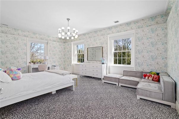 Bedroom, Chandelier, Interior
