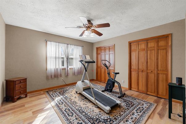 Fitness Equipment, Interior, Wood Texture Flooring