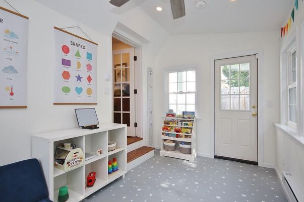 Home Office, Interior, Recessed Lighting