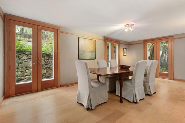 Dining room, Interior, Wood Texture Flooring