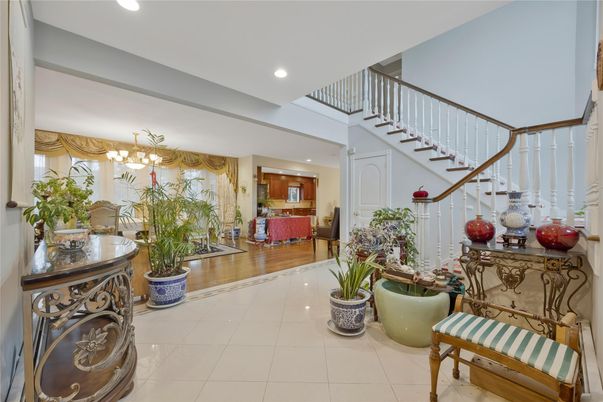Chandelier, Interior, Recessed Lighting, Wood Texture Flooring