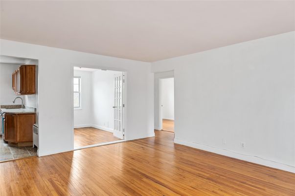 Empty room, Interior, Kitchen, Wood Texture Flooring