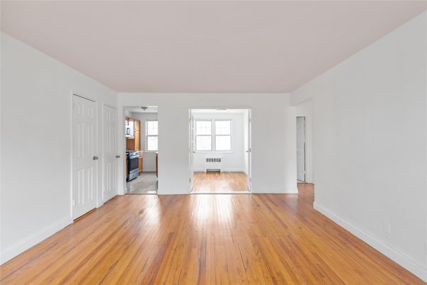 Empty room, Interior, Kitchen, Wood Texture Flooring