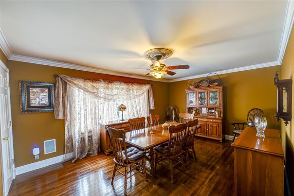 Dining room, Interior, Wood Texture Flooring