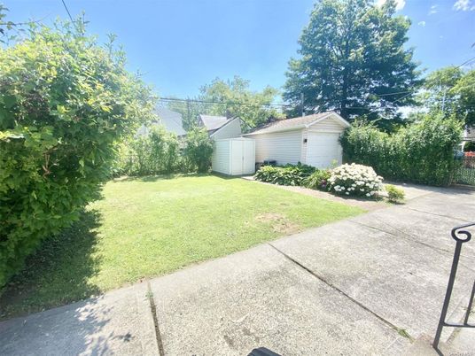 Backyard, Detached Garage, Exterior