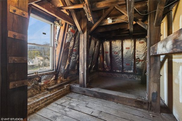 Interior, Wooden Beams