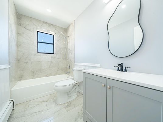 Bathroom, Interior, Marble, Marble Walls, Recessed Lighting