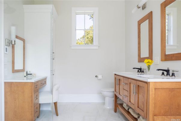 Bathroom, Dual Sink Vanities, Interior, Marble