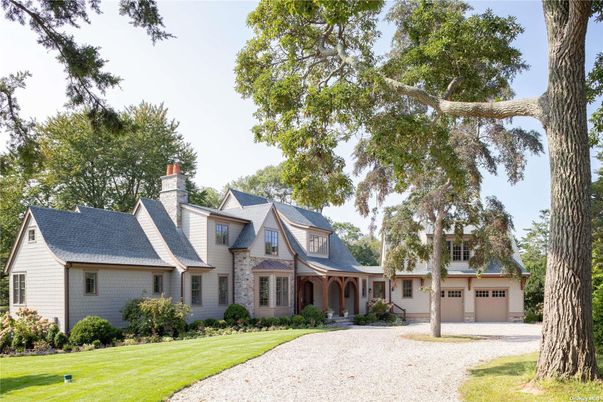 Attached, Backyard, Exterior, Facade, Farmhouse