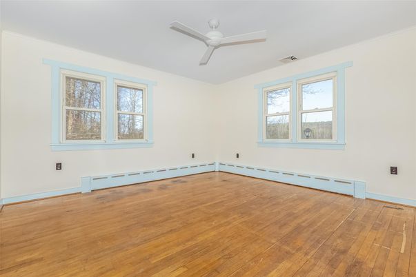 Empty room, Interior, Wood Texture Flooring