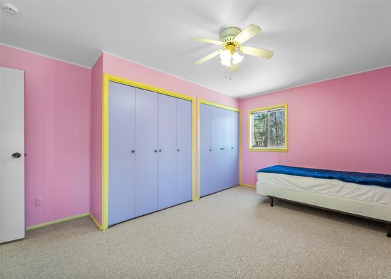 Bedroom, Empty room, Interior