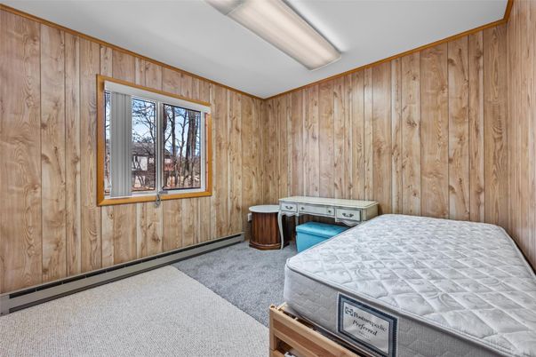 Bedroom, Interior, Wooden Walls