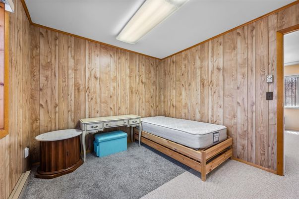 Bedroom, Interior, Wooden Walls
