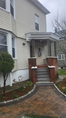 Exterior, Facade, Brick Facade, American Foursquare