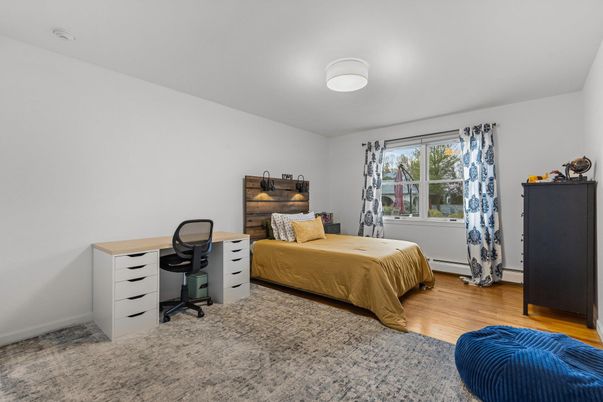 Bedroom, Home Office, Interior, Wood Texture Flooring