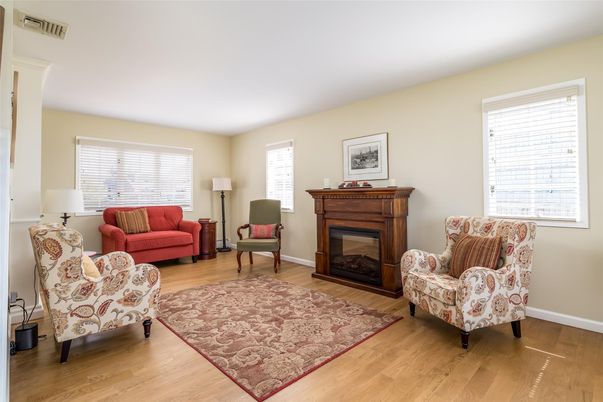 Fireplace, Interior, Living room, Wood Texture Flooring