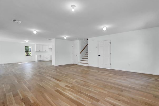 Empty room, Interior, Wood Texture Flooring