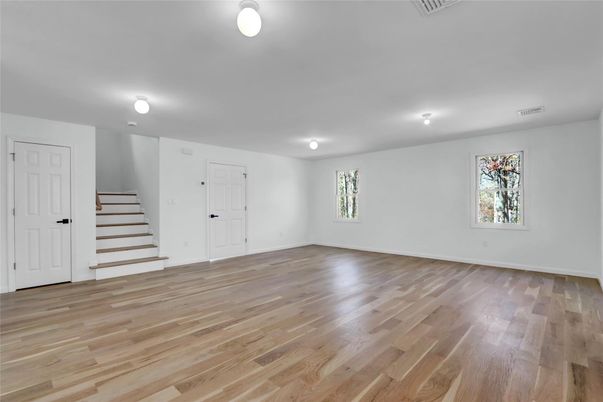 Empty room, Interior, Wood Texture Flooring