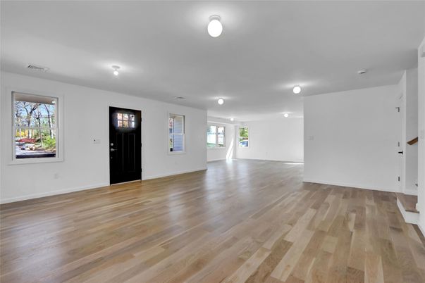 Empty room, Interior, Wood Texture Flooring