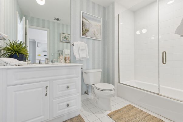 Bathroom, Glass Shower, Interior