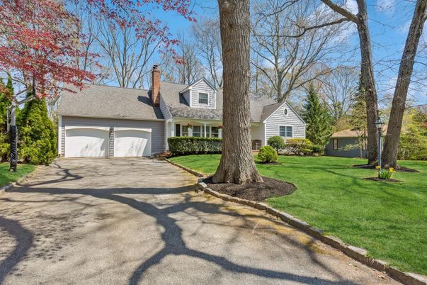 Attached, Backyard, Exterior, Facade, Cape Cod