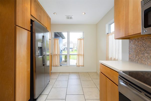 Interior, Kitchen, Recessed Lighting, Stainless Steel Appliances