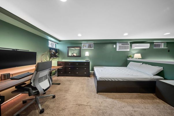 Bedroom, Home Office, Interior, Recessed Lighting